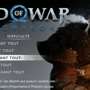 Pourquoi je ne peux pas changer la difficulté dans God of War Ragnarok