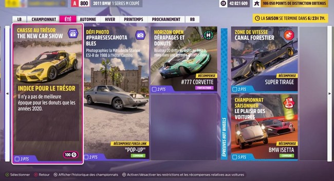 Solution Chasse Au Tr Sor The New Car Show Forza Horizon Emplacement Du Coffre Au Tr Sor