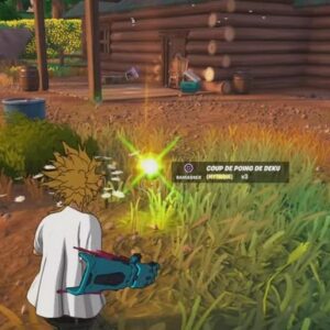 Coup de Poing de Deku dans Fortnite