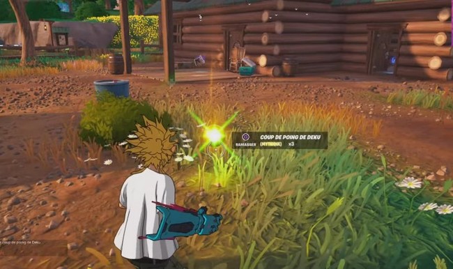 Coup de Poing de Deku dans Fortnite