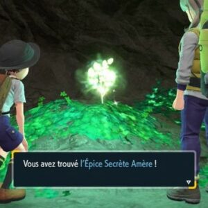 Emplacements Épice Secrète Amère Pokémon Écarlate et Violet