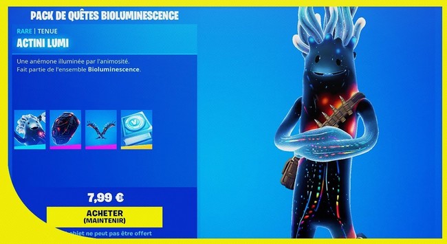 Pack de quêtes Bioluminescence Fortnite-1