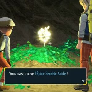 Épice secrète acide Pokémon Écarlate et Viole