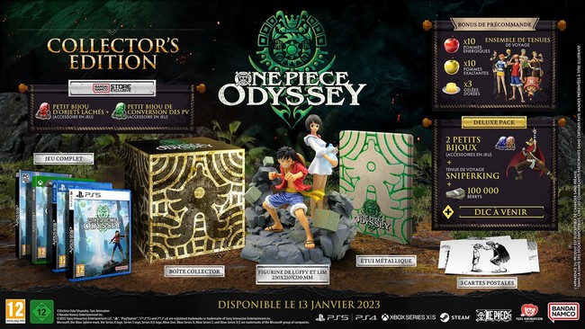 ÉDITION COLLECTOR DE ONE PIECE ODYSSEY