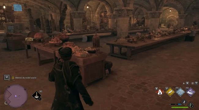 entrer dans les Cuisines de Poudlard dans Hogwarts Legacy