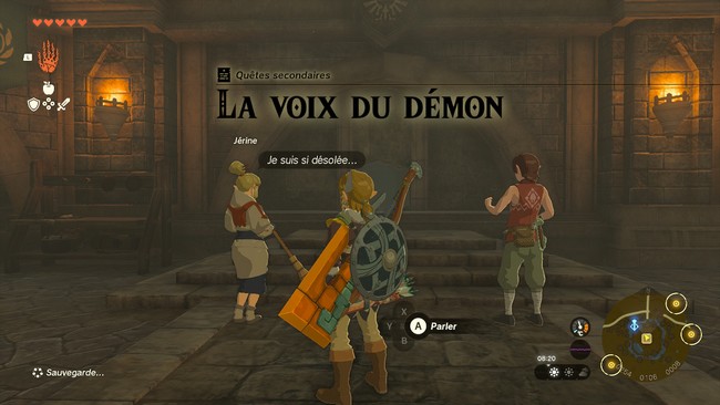 La voix du démon Zelda Tears of the Kingdom