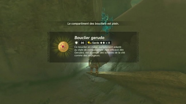 Emplacement bouclier Gerudo Zelda Tears of the Kingdom-1