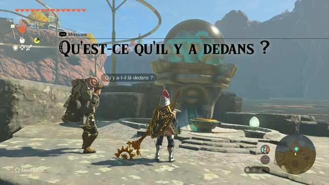 "Qu’est-ce qu’il y a dedans ?"