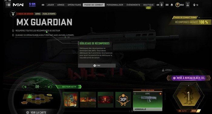 Comment débloquer MX Guardian dans Modern Warfare 2 et Warzone 2