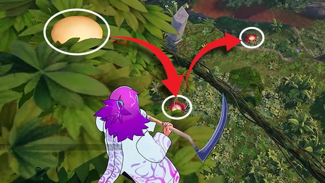 Rebondir sur des Fleurs de Bond Différentes sans Toucher le Sol Fortnite