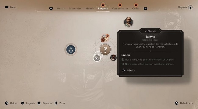 Emplacement contact de Nur à la teinturerie Assassin’s Creed Mirage-4