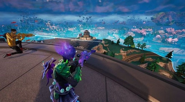 Infliger des dégâts à des adversaires à au moins 15 m de distance Fortnite