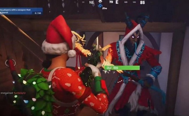 Krampus dans La Fête Hivernale 2023 de Fortnite