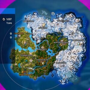 Emplacement de Krampus dans La Fête Hivernale 2023 de Fortnite