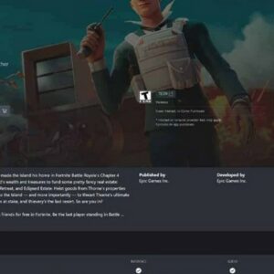 Xbox Cloud Gaming vous permet de jouer à Fortnite sur Mac. Image via Microsoft.