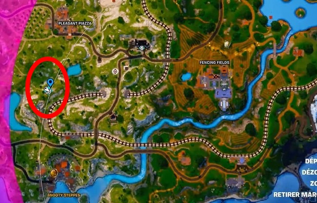 emplacement d'Objet de Niveau Épique ou Supérieur Fortnite