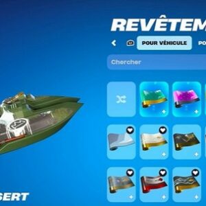 Débloquer le Revêtement Marque du Désert gratuitement sur Fortnite