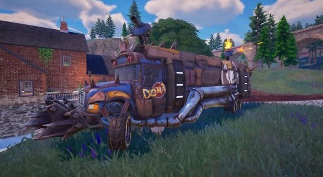 prendre le contrôle d'un bus de guerre dans Fortnite chapitre 5 saison 3