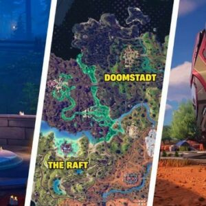 Emplacements des Trois Lieux-Dits en Saison 4 du Chapitre 5 sur Fortnite