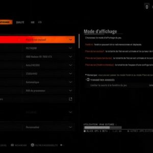 Meilleurs paramètres d'affichage pour Call of Duty Black Ops 6