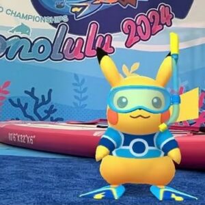 Pikachu des Championnats du Monde 2024