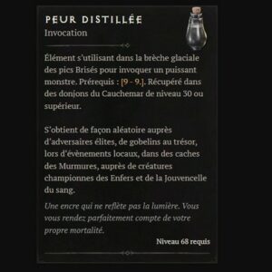 Peur distillée dans Diablo 4