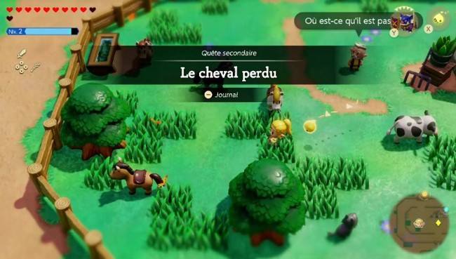 The Legend of Zelda _ Echoes of Wisdom quête secondaire du cheval perdu