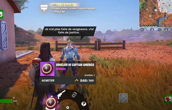 obtenir des objets de héros dans Fortnite