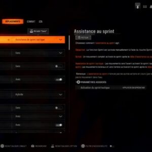 meilleurs paramètres de déplacement dans Black Ops 6