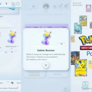 Comment utiliser les Sabliers Boosters dans Pokémon Pocket